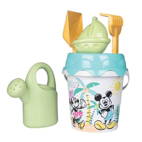 Seau garni Smoby Green - Mickey et Minnie Tropical