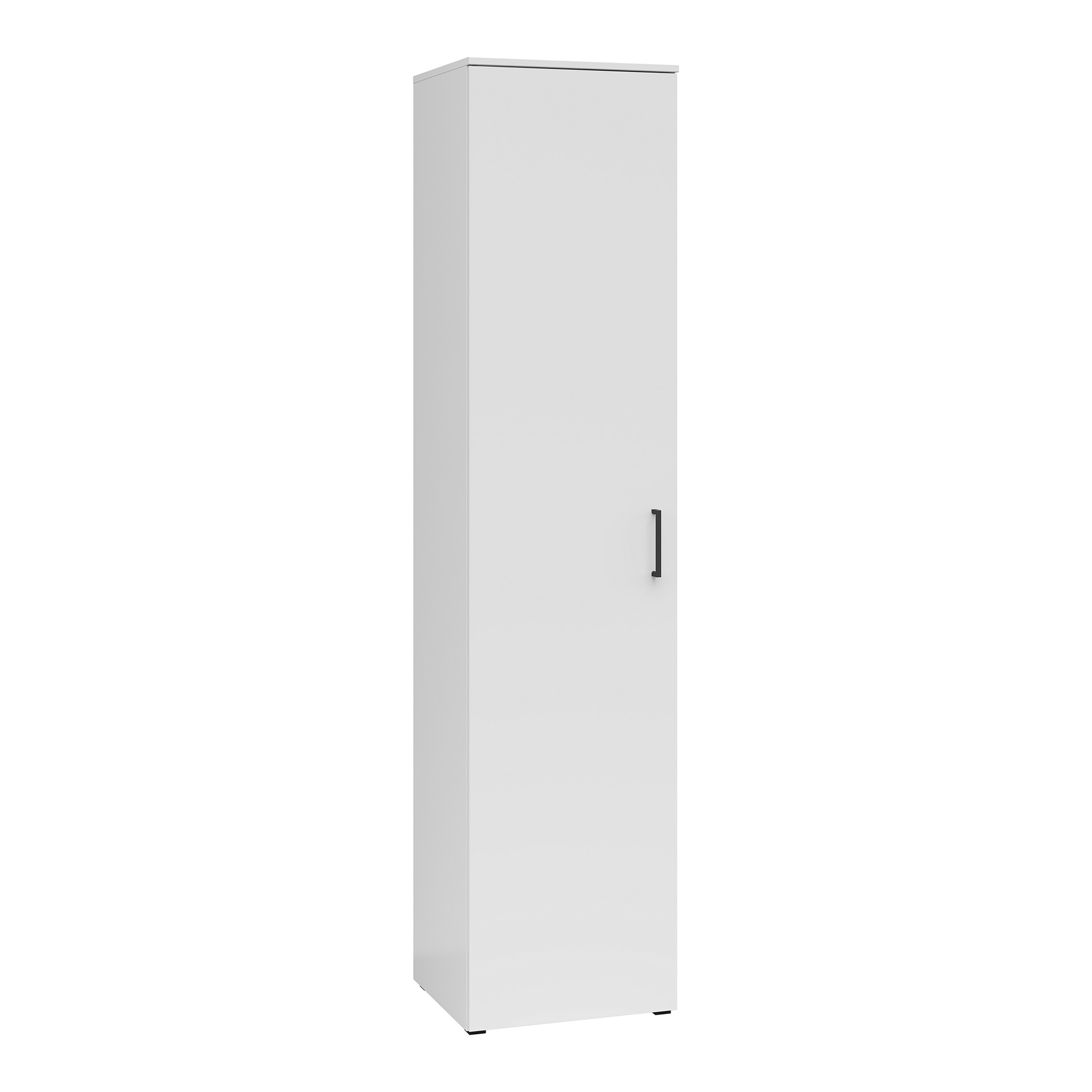 Drehtürenschrank - weiß - Breite 45 cm