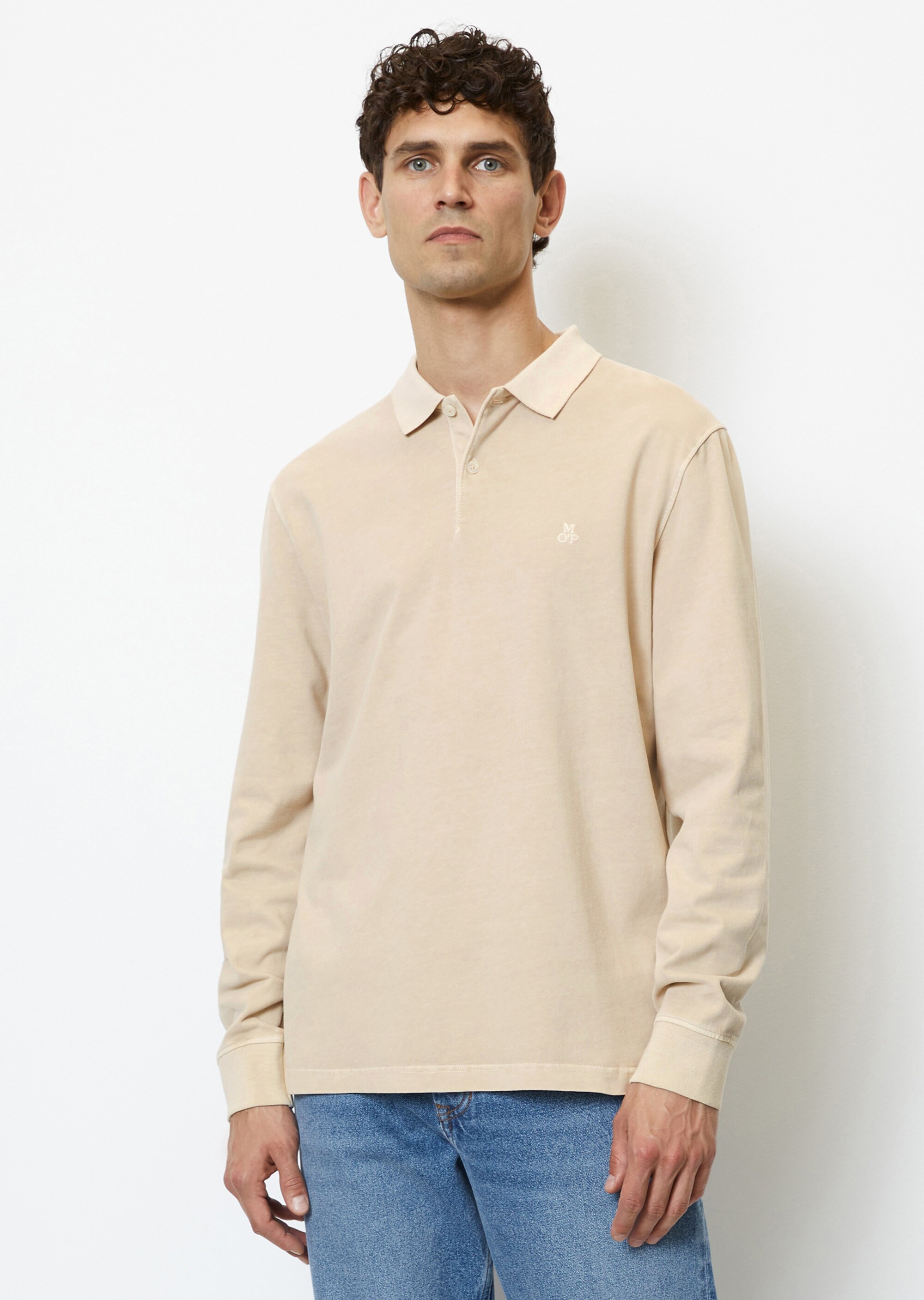 Poloshirt Jersey regular in schwerer Soft-Touch-Jersey-Qualität