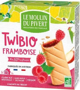 Le Moulin du Pivert Twibio Himbeer, 150 g