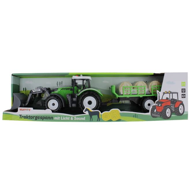 Besttoy - Traktor mit Anhänger - 1 Stück