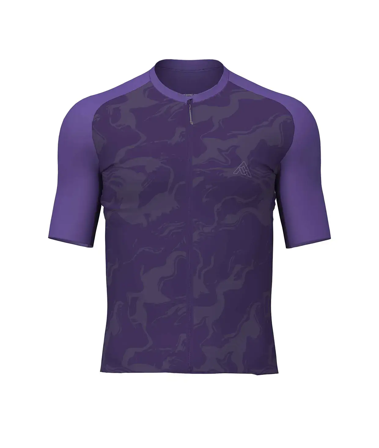 7mesh Pace Fietsshirt Korte Mouwen Paars Heren