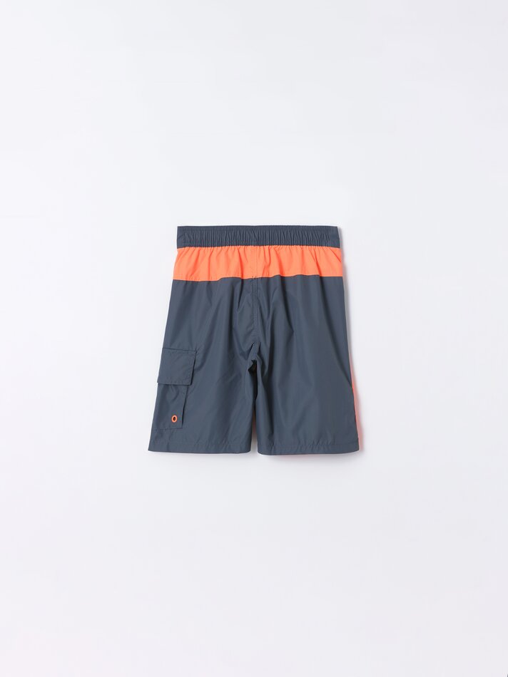 Maiô de surfista com blocos de cores - Lead