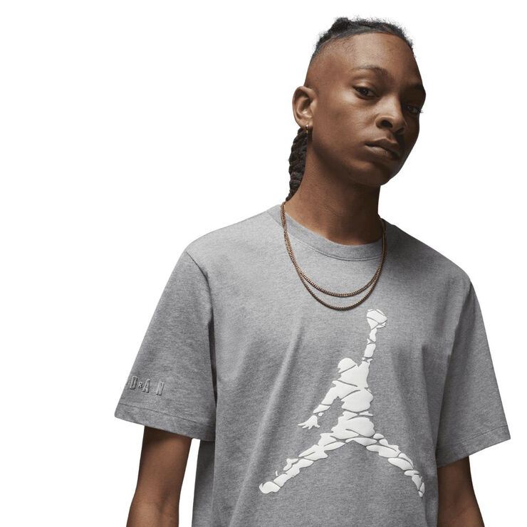 Nike jordan essentials t-shirt Carbon heather/white