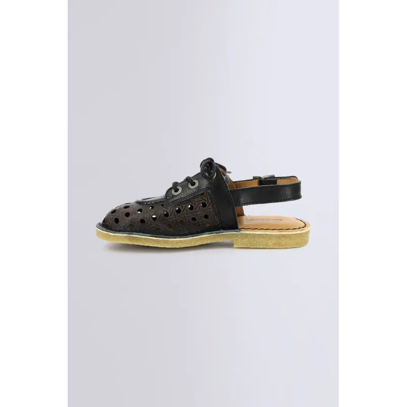 KICK LELLA NOIR SANDALES Cuir Femme