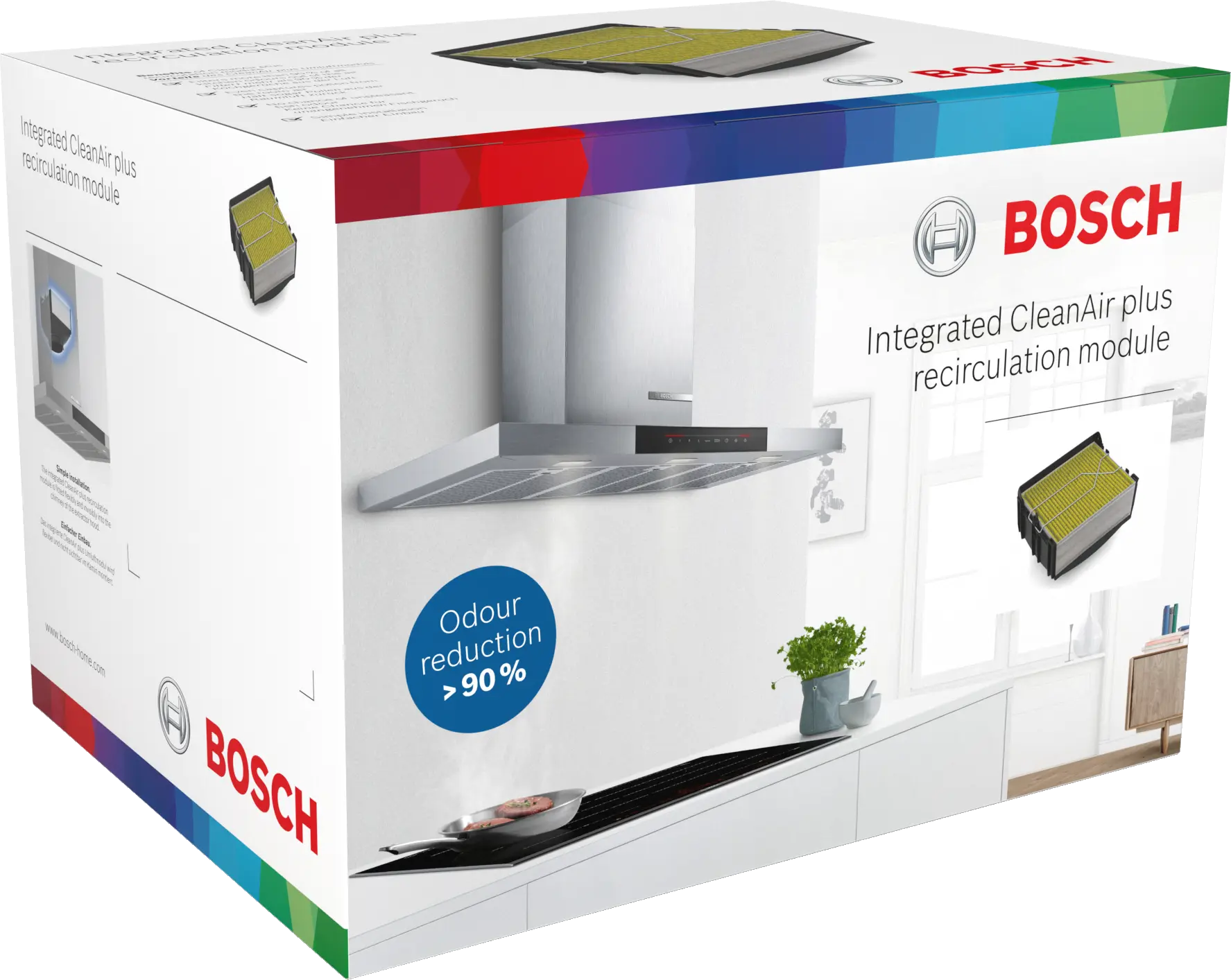 Integreerbare CleanAir Plus recirculatieset met anti-allergeen/anti-vis koolfilter 17004061 • DWZ0XX0I0