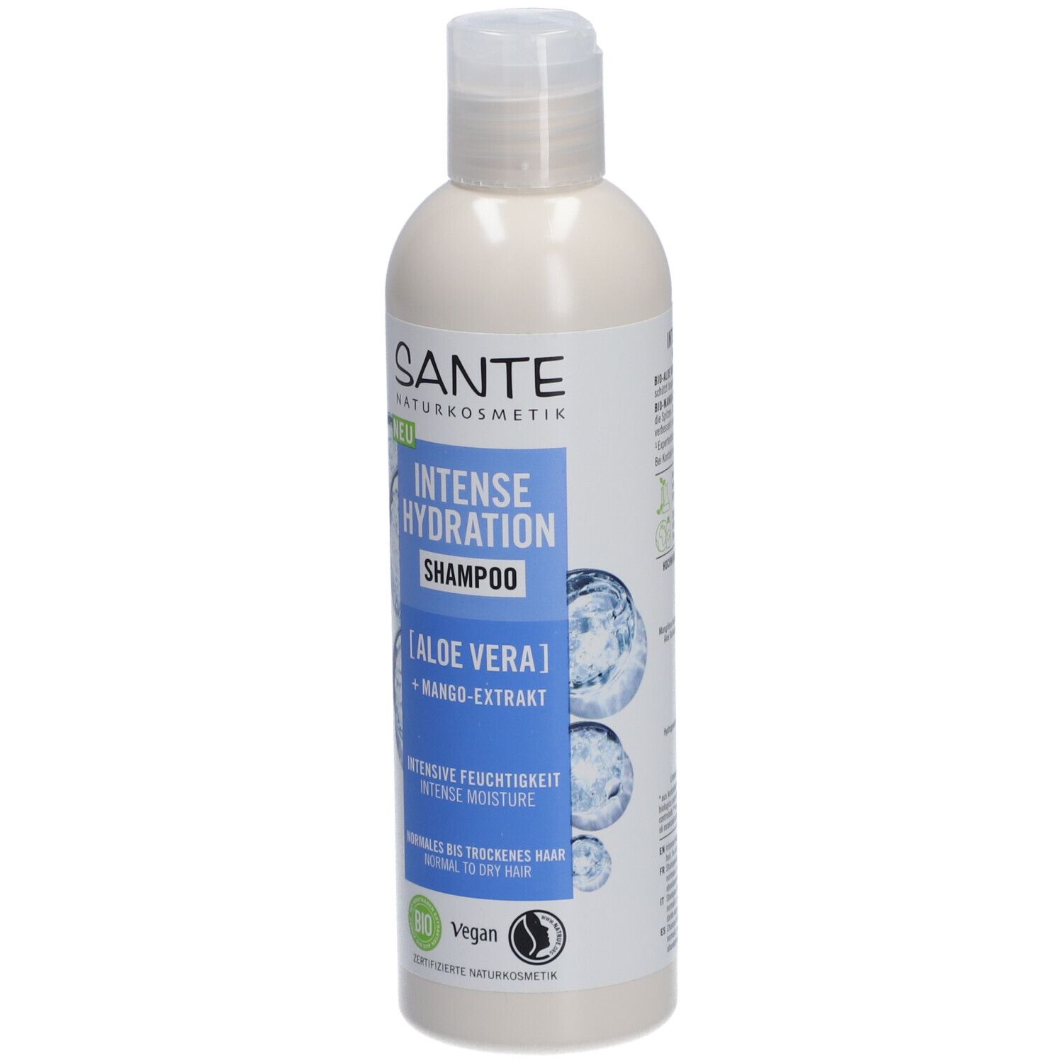 SANTE Naturkosmetik INTENSE HYDRATION SHAMPOO