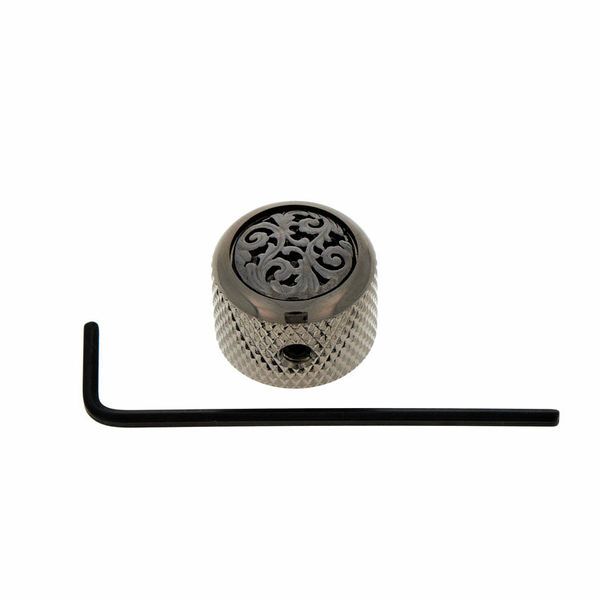 Q-Parts Dome Potiknob Vine Black