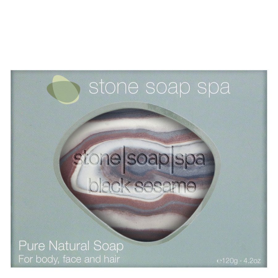 Stone Soap Spa Stone Soap Black Sesame 120g