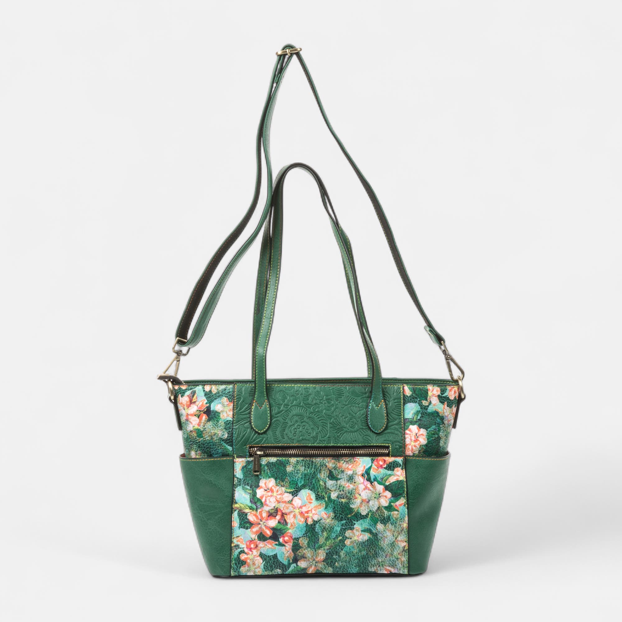 Sac de shopping vert