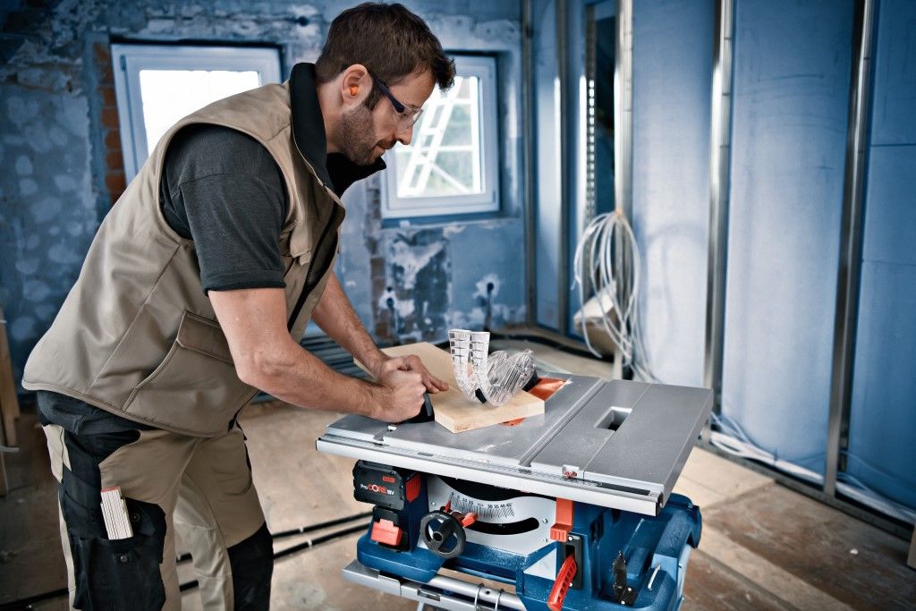 Bosch GTS 18V-216 Li-ion accu tafelcirkelzaag body - 216mm - 0601B44000