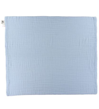 Sebra Babyt?ppe - 85x85 cm - Powder Blue
