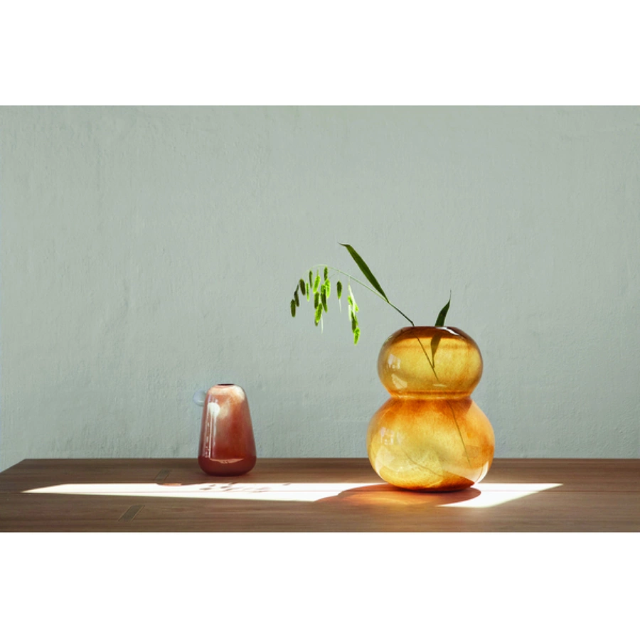 OYOY Vase Inka Vase - Klein light brown