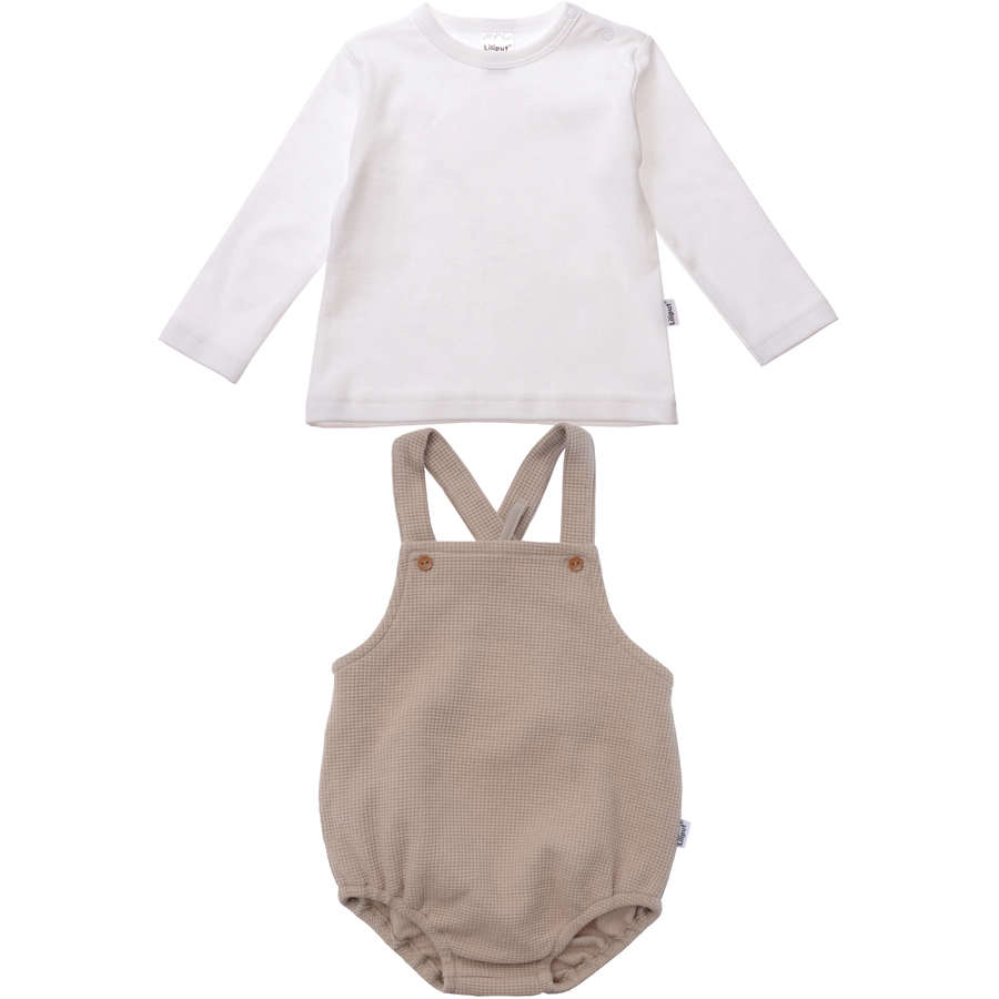 Liliput Zweiteilies Set beige-weiss