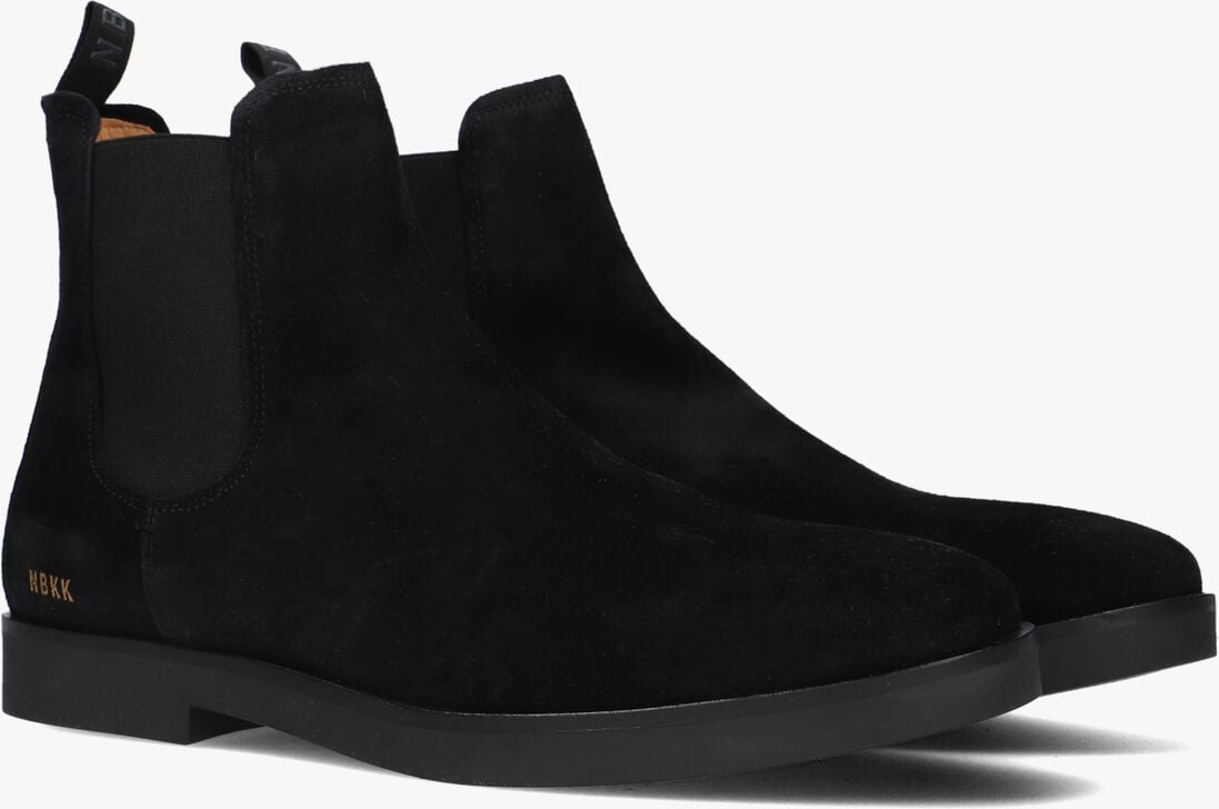 zwarte nubikk chelsea boots logan chelsea