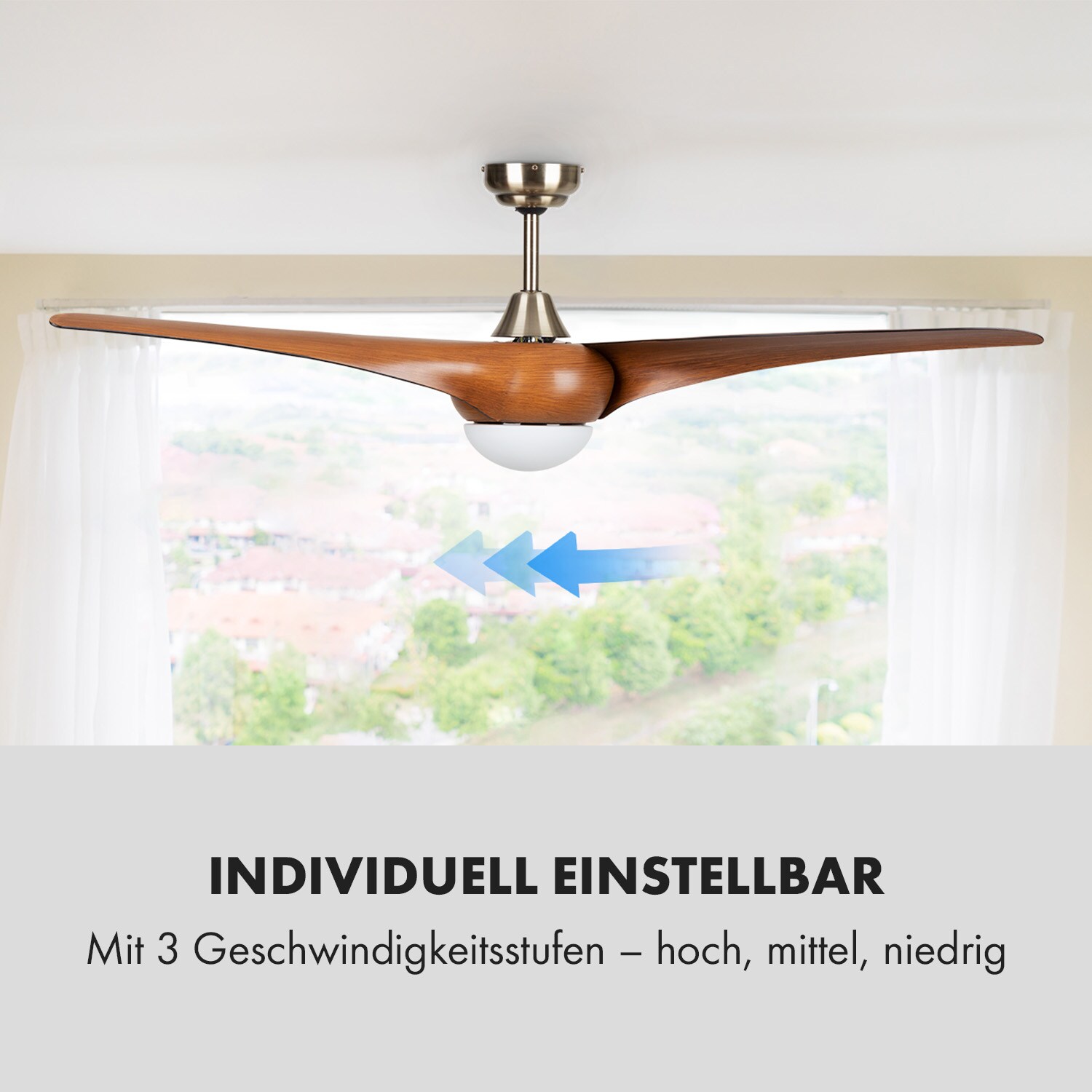 Monteverde Deckenventilator Deckenleuchte 52