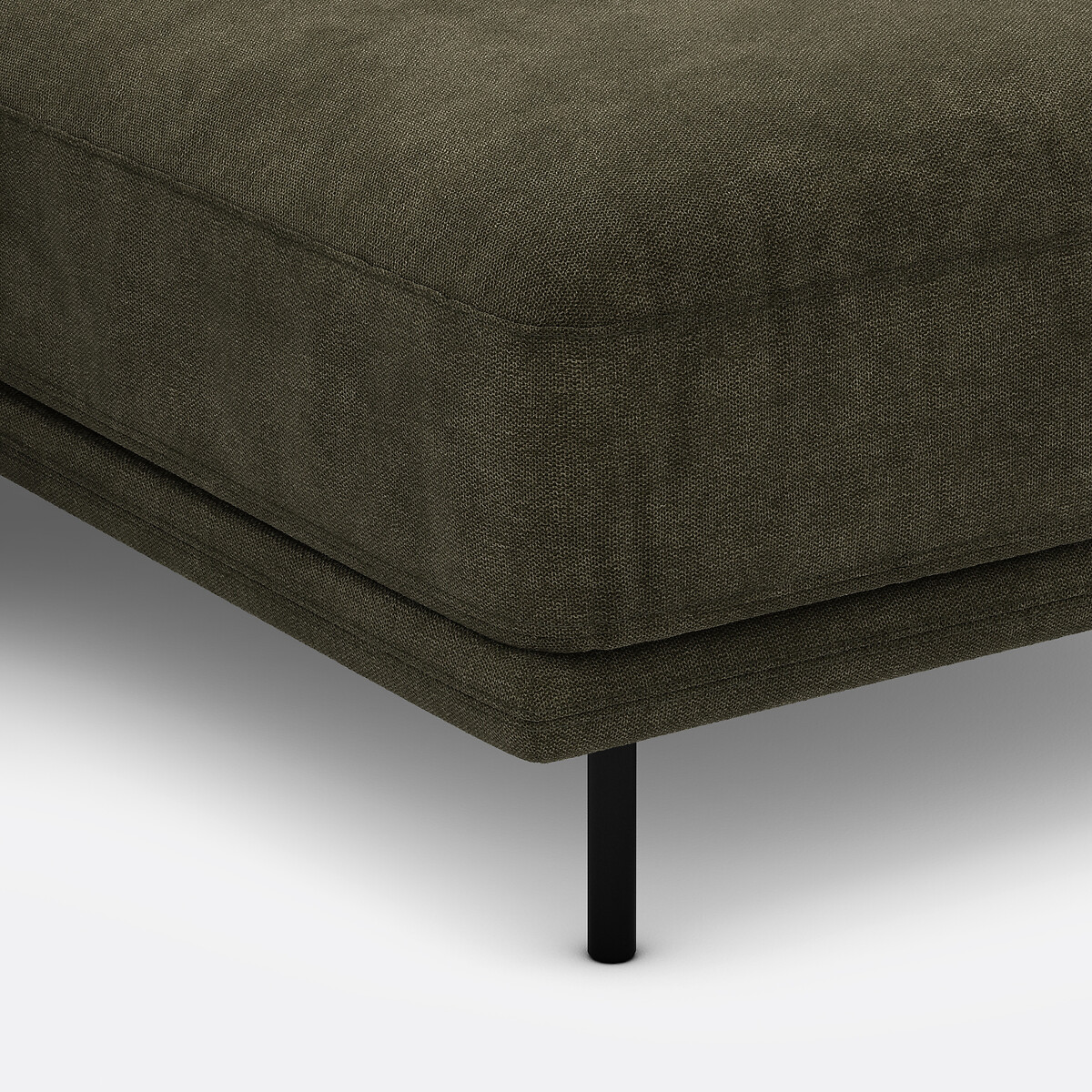 LA REDOUTE INTERIEURS<br>Sofá compacto retangular, tecido texturizado Victor