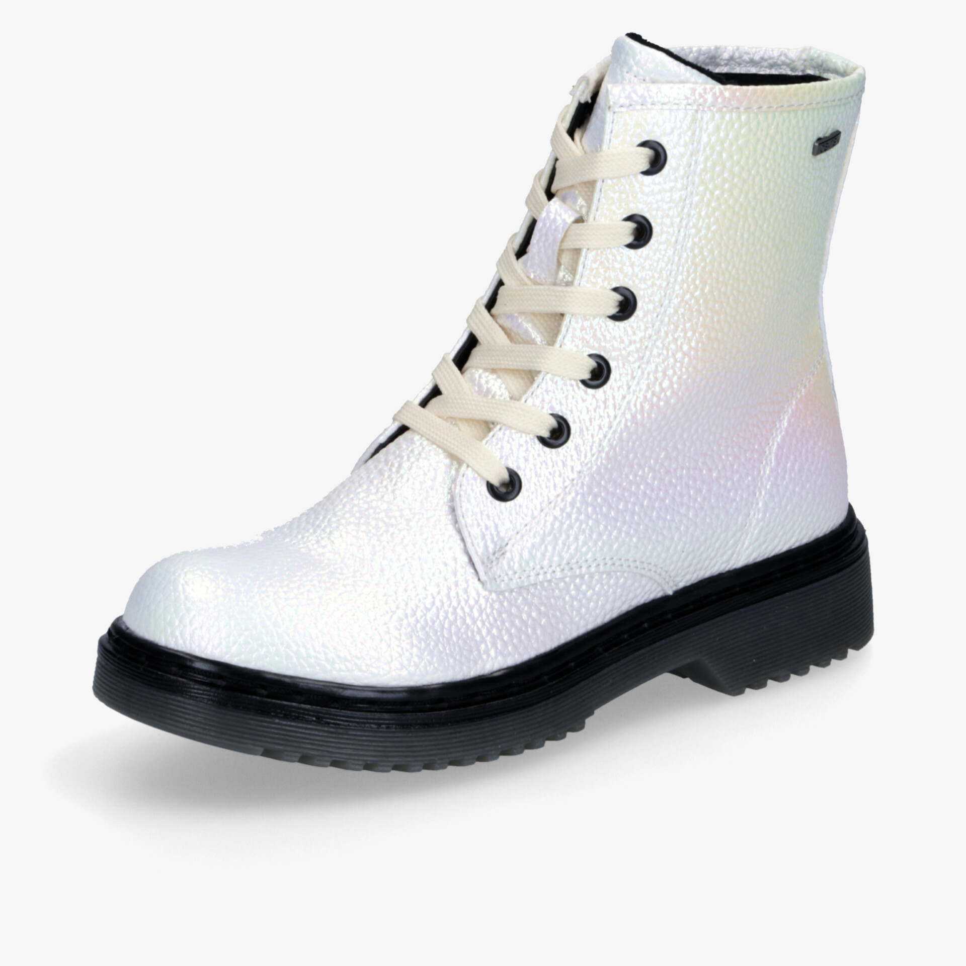 DooDogs Kinder Schnürstiefel weiß