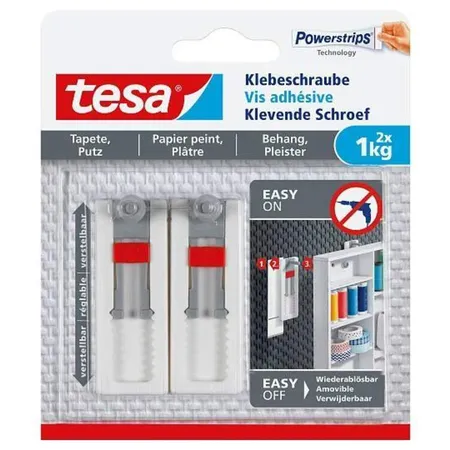 tesa Klebeschraube verstellbar, 1 kg