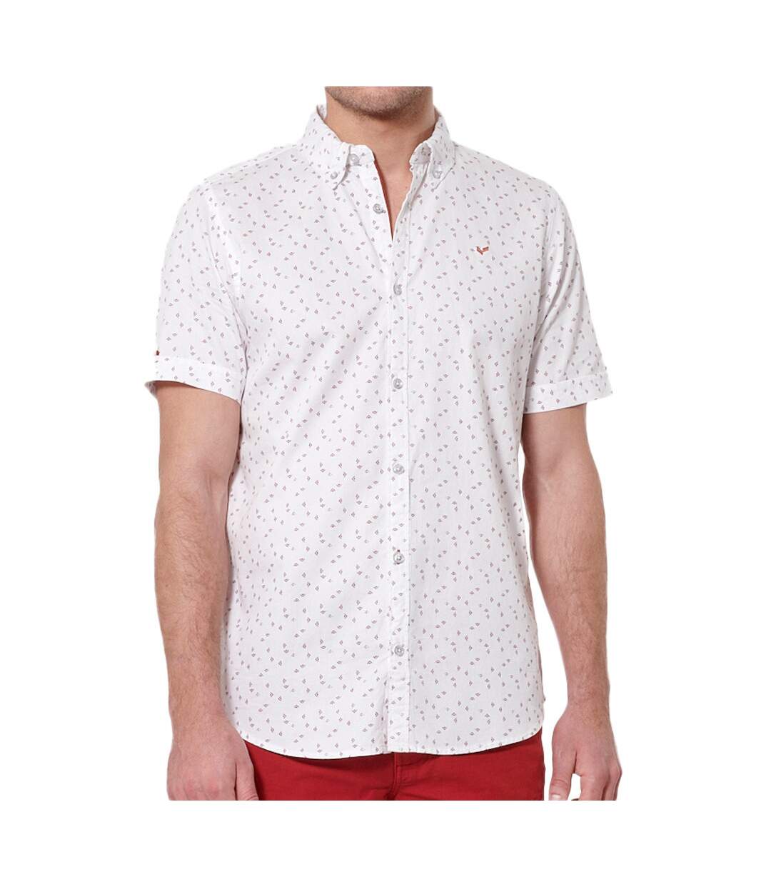 Chemise Blanche Imprimé Homme Kaporal Metze