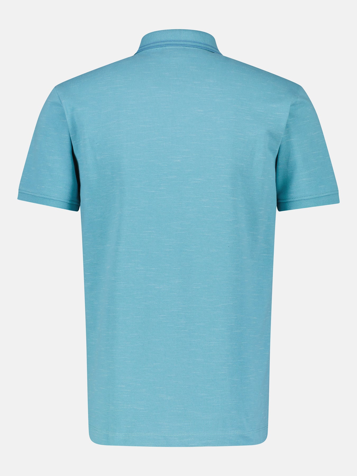 Poloshirt in Two-Tone-Piqué