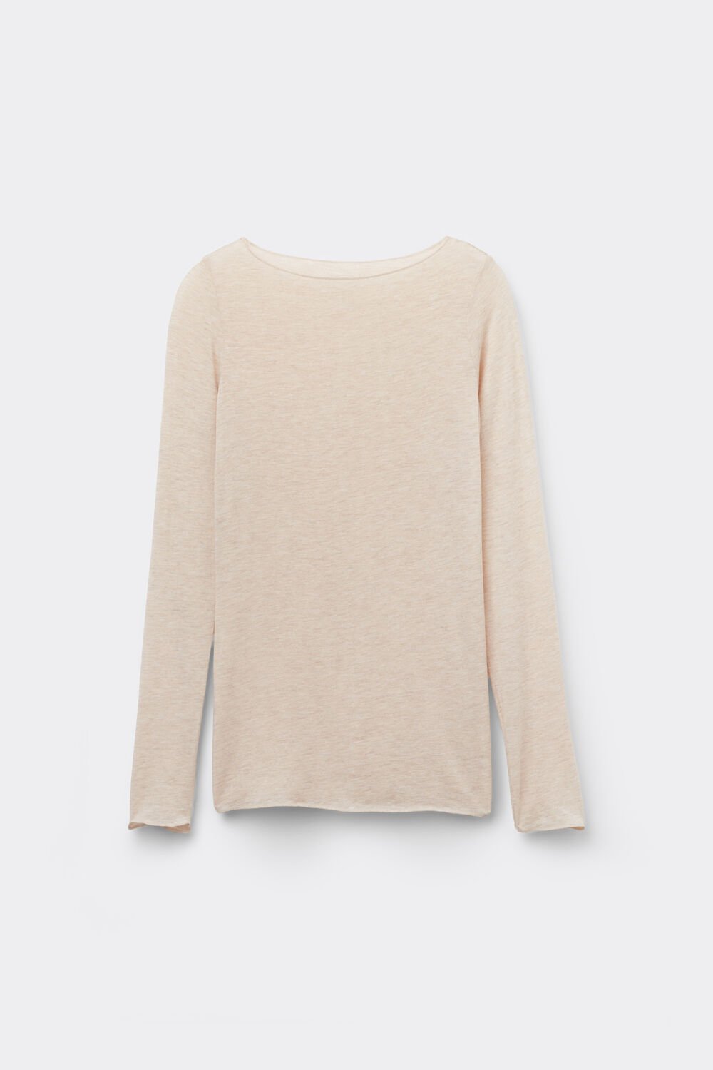 Blusa ultraleve de cashmere com decote canoa