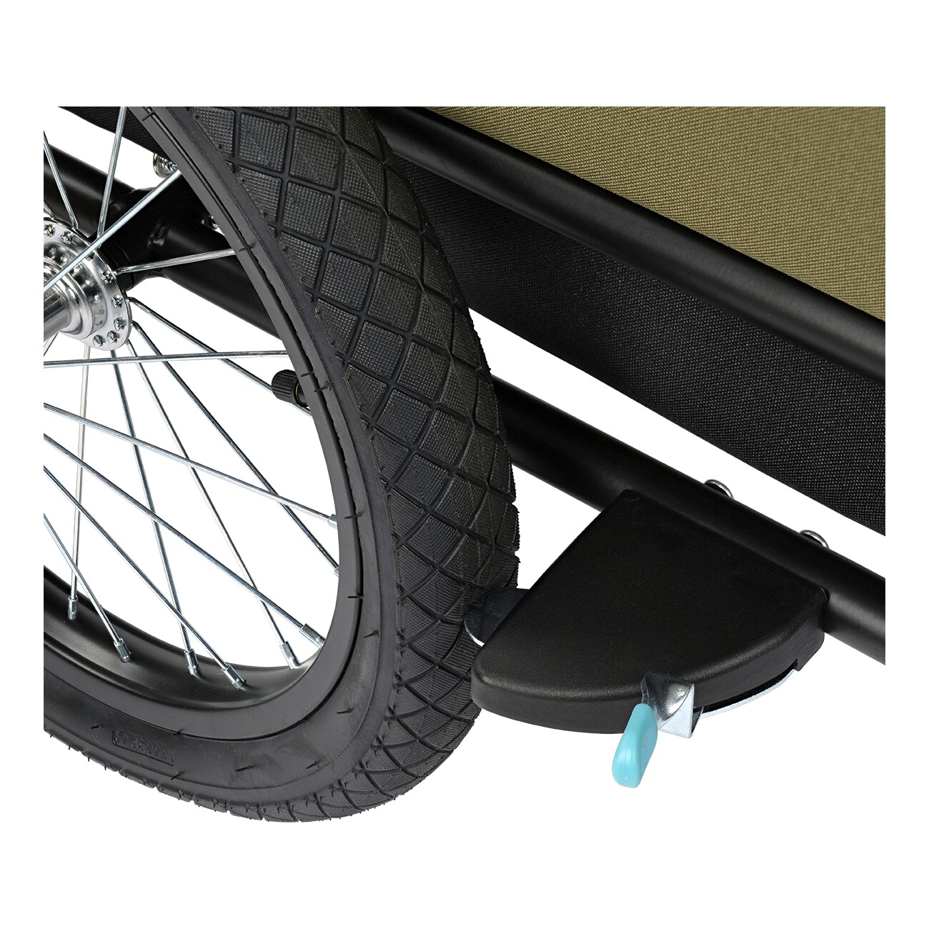 AniOne Fahrradanhänger mit Walkingkit