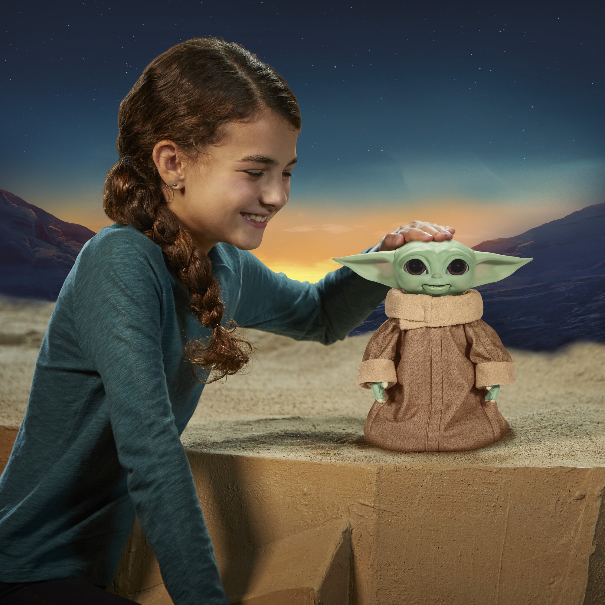 Hasbro Spielfigur Star Wars Galactic Snackin’ Grogu