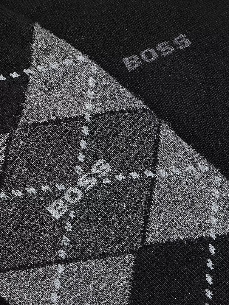 BOSS Socken 2er Pkg. black schwarz