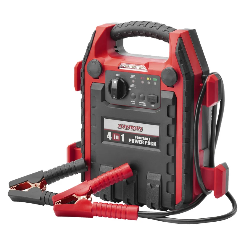 Starthjelp 4-i-1 12 V 17 Ah
