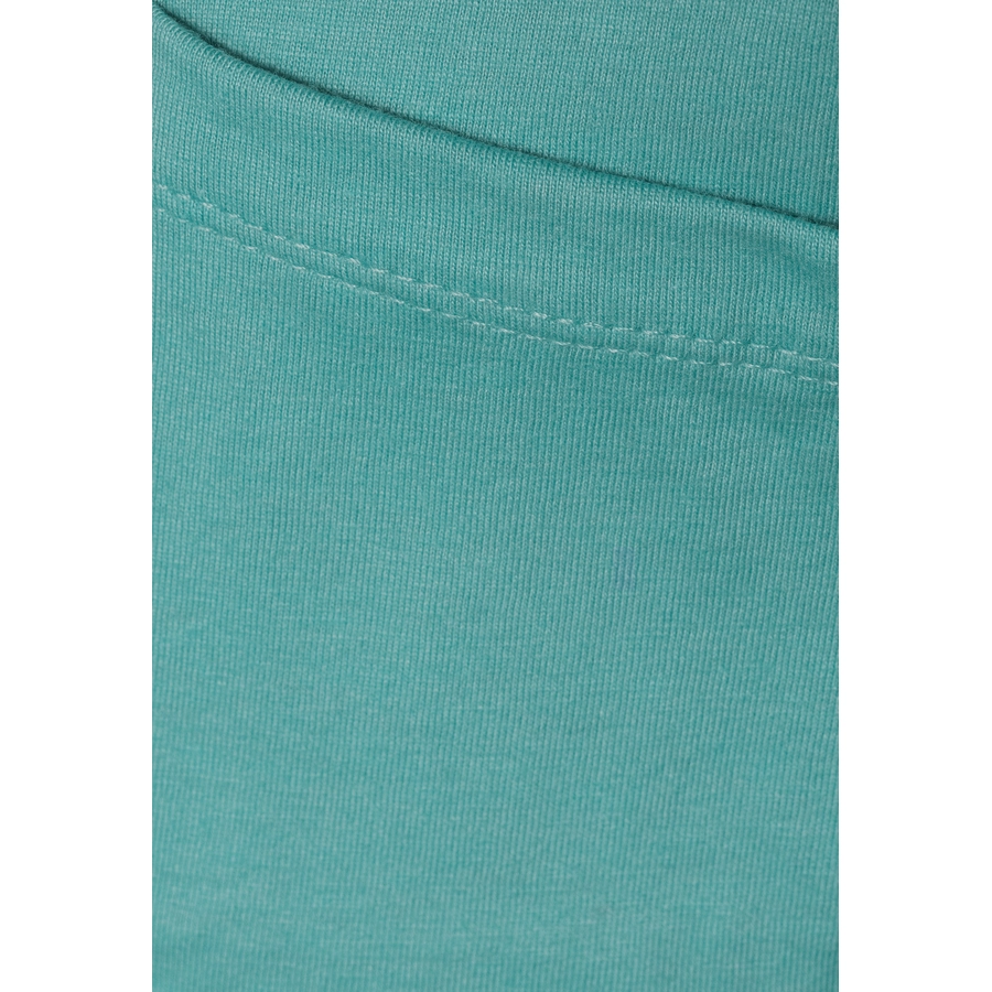 New Life T-Shirt TEE - CREW NECK PATCH POCKET türkis