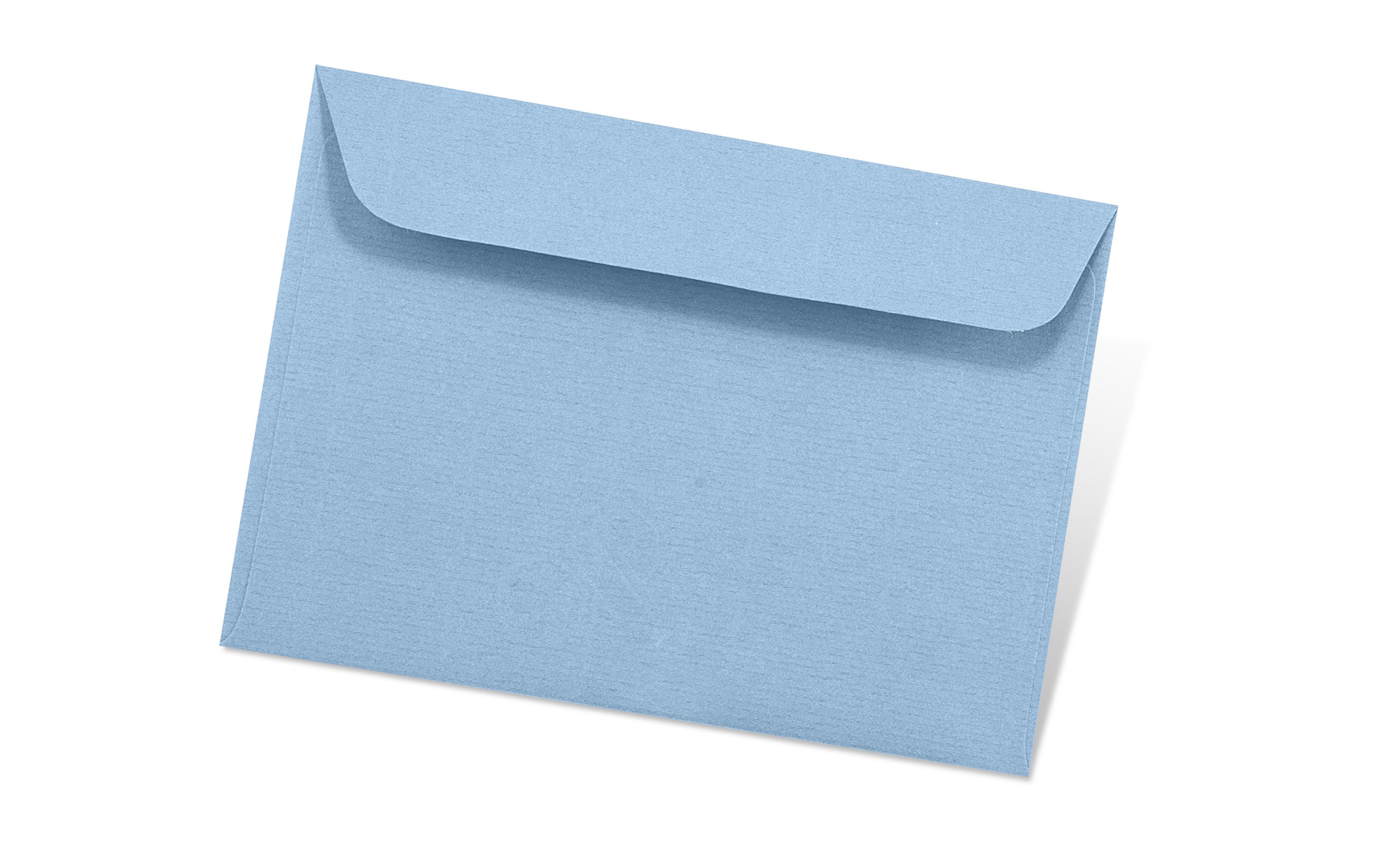 Couvert 1001, C5, 5 Stück, PastellblauEdler Briefumschlag