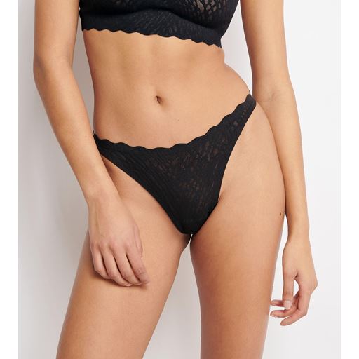 Sloggi Zero Feel Bliss String Trusser, Black, L
