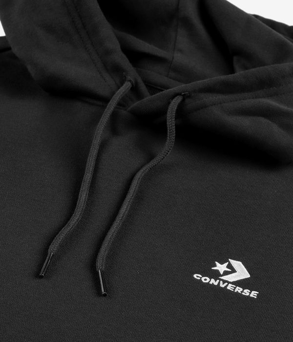 Converse Go-To Embroidered Star Chevron Hoodie (black)