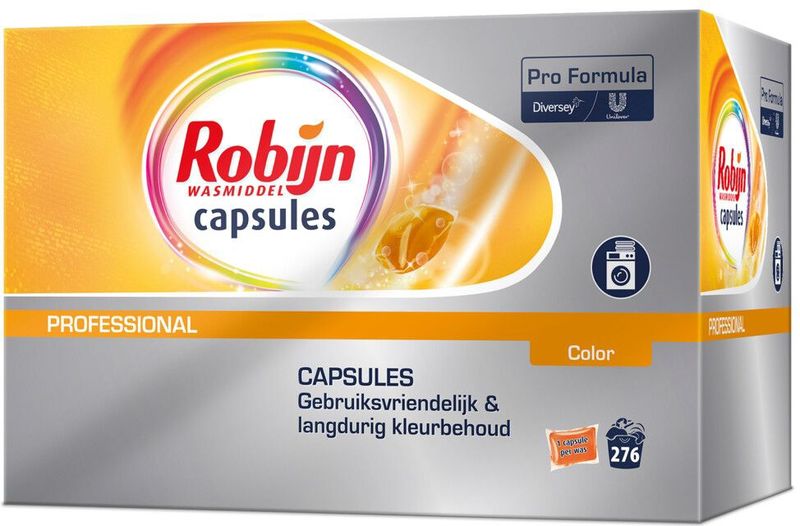 Robijn - Pro Formula - Wasmiddel Capsules - Color - 46 Stuks