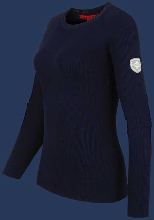 Damen Pullover 002 KoNitA, Royalblau