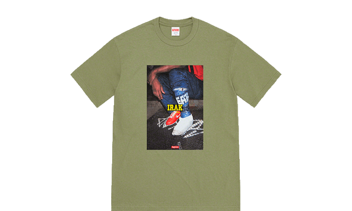 Supreme Irak Cast Tee Light Olive