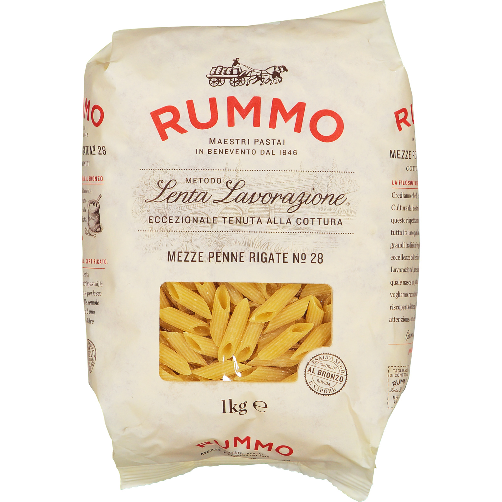 Rummo Mezze Penne Rigate Nr. 28 1 kg