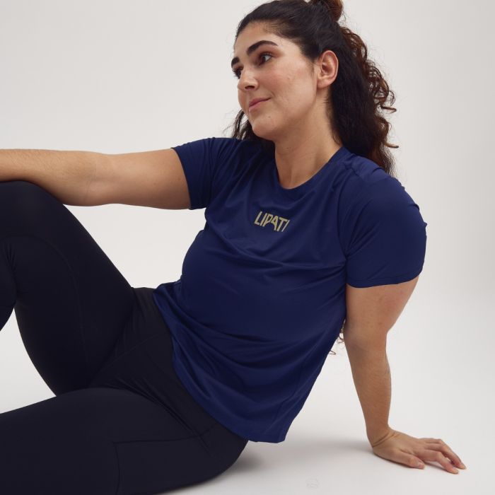 Lipati Dame T-shirts Sunbeam Tee Blå