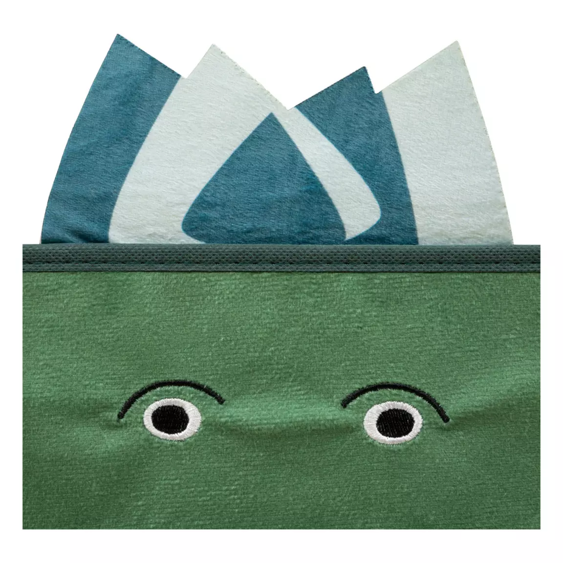 Panier de rangement enfant (29 x 29 cm) Dino Vert