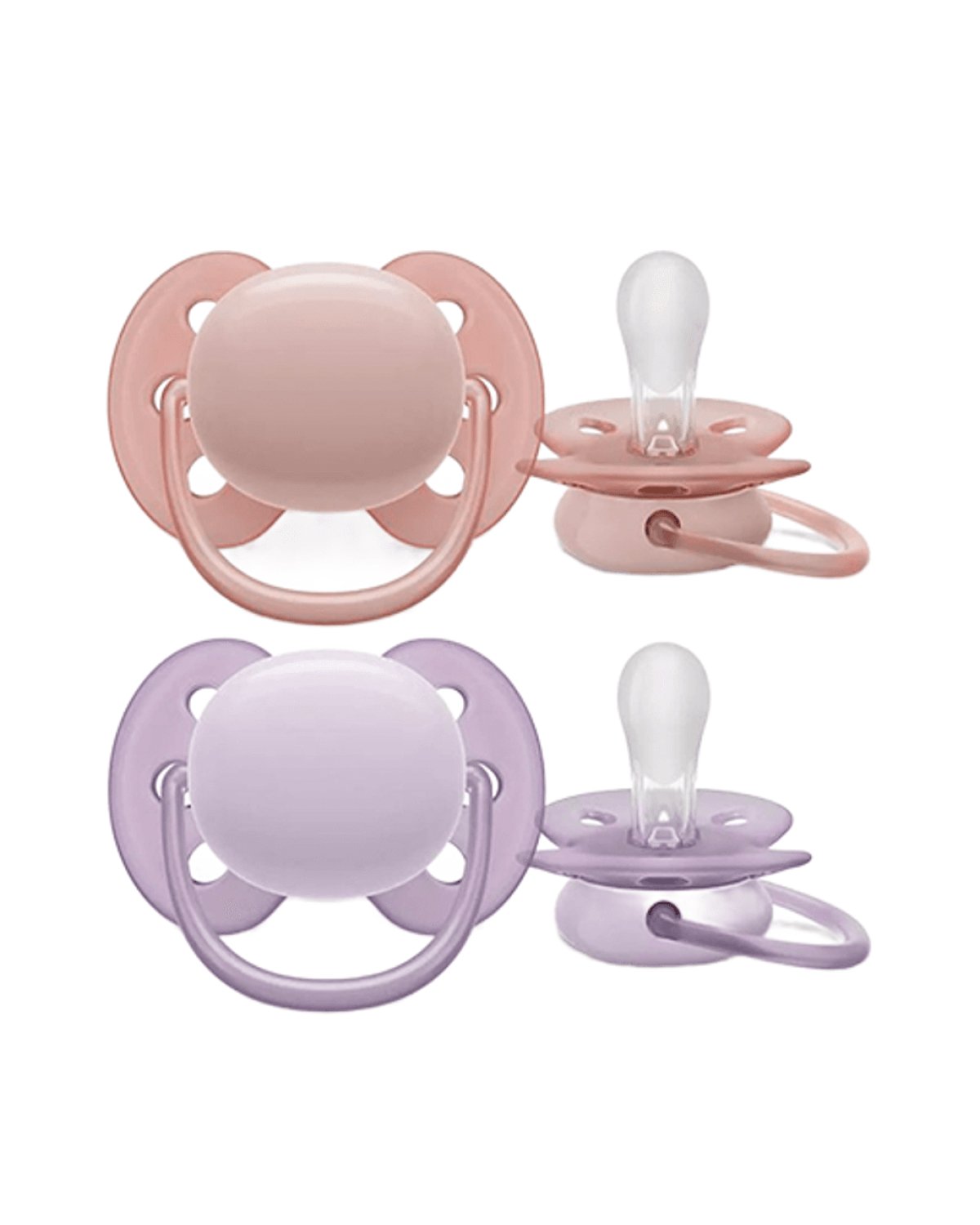 Smokk Ultra Soft 2pk – Dråpeform, Silikon | 0-6m