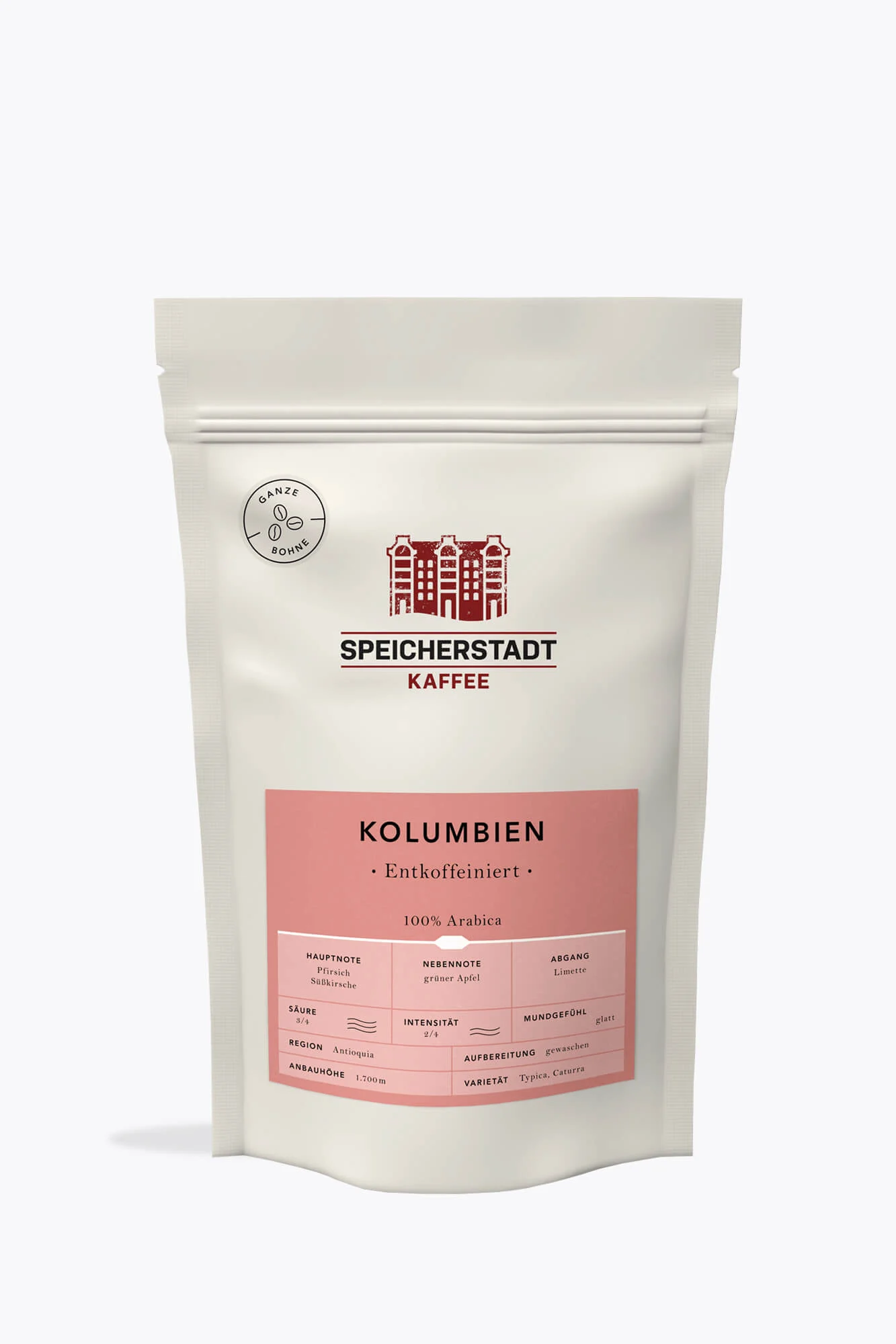 Speicherstadt Kolumbien Entkoffeiniert Kaffee