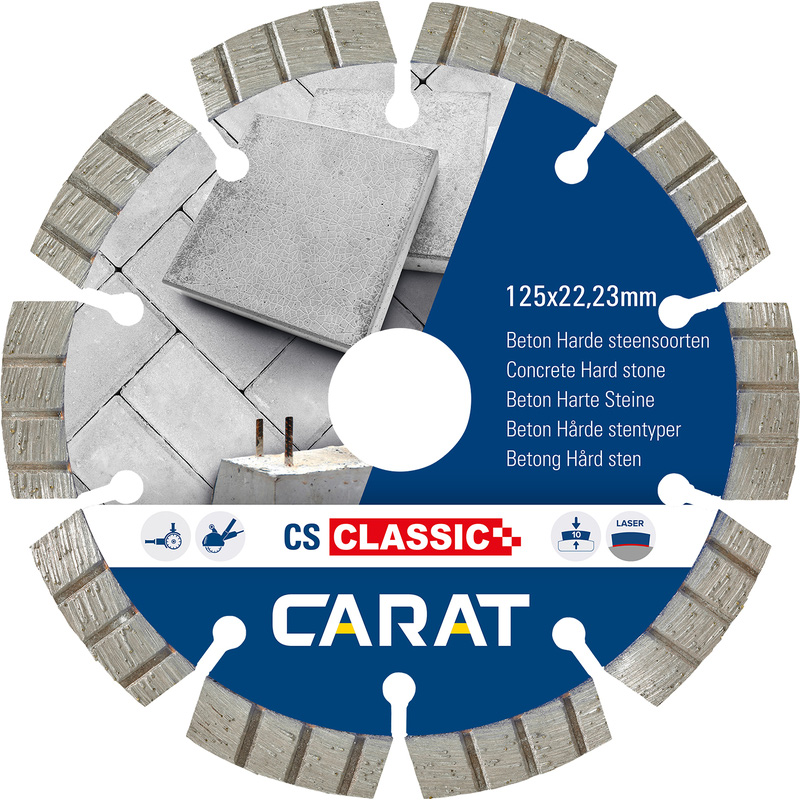 Carat diamantzaag beton cs classic Ø150x22,23mm *