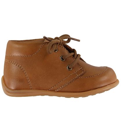 Bisgaard Begyndersko - Luca Lace - Cognac m. Snøreb?nd