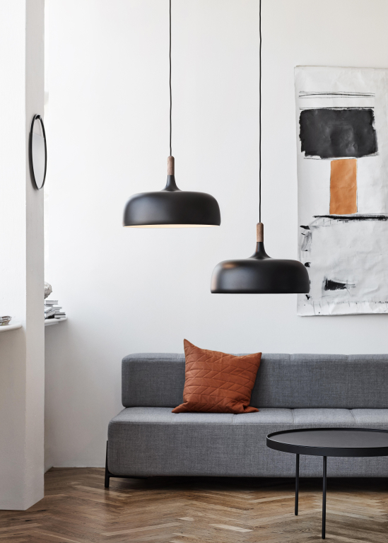 Northern Acorn hanglamp Ø48 wit