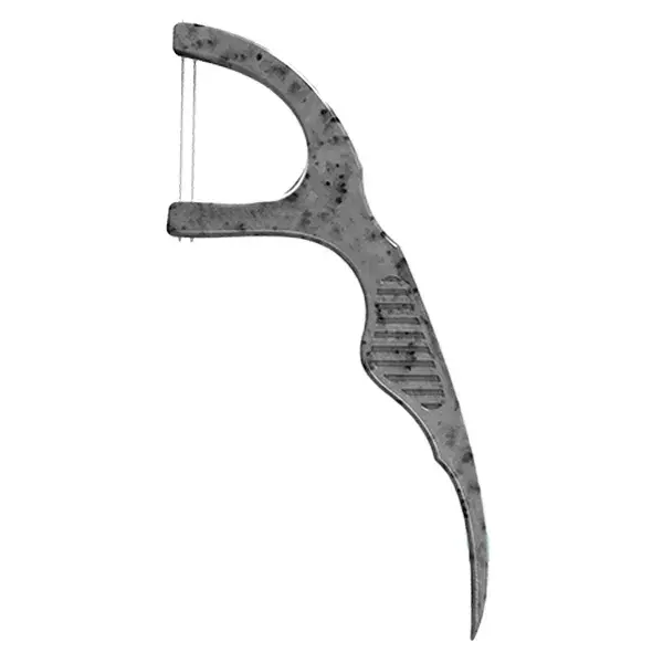 Fio dental Atida com suporte, pacote com 50 unidades
