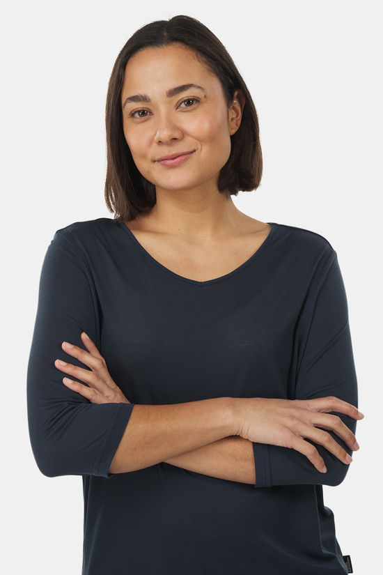 Jack Wolfskin Jack Wolfskin Mola 3/4 Sleeve Tee Shirt Dames