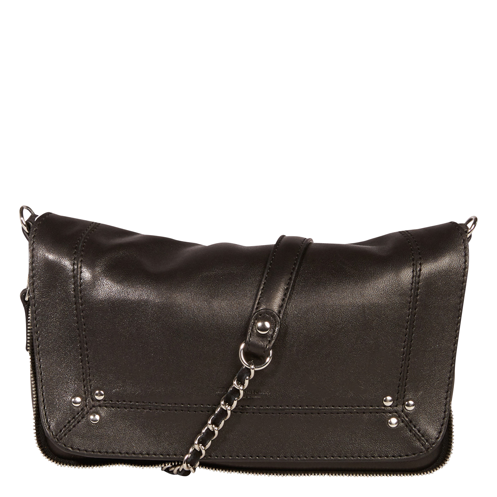 BOBI S - Sac bandoulière en cuir | Noir