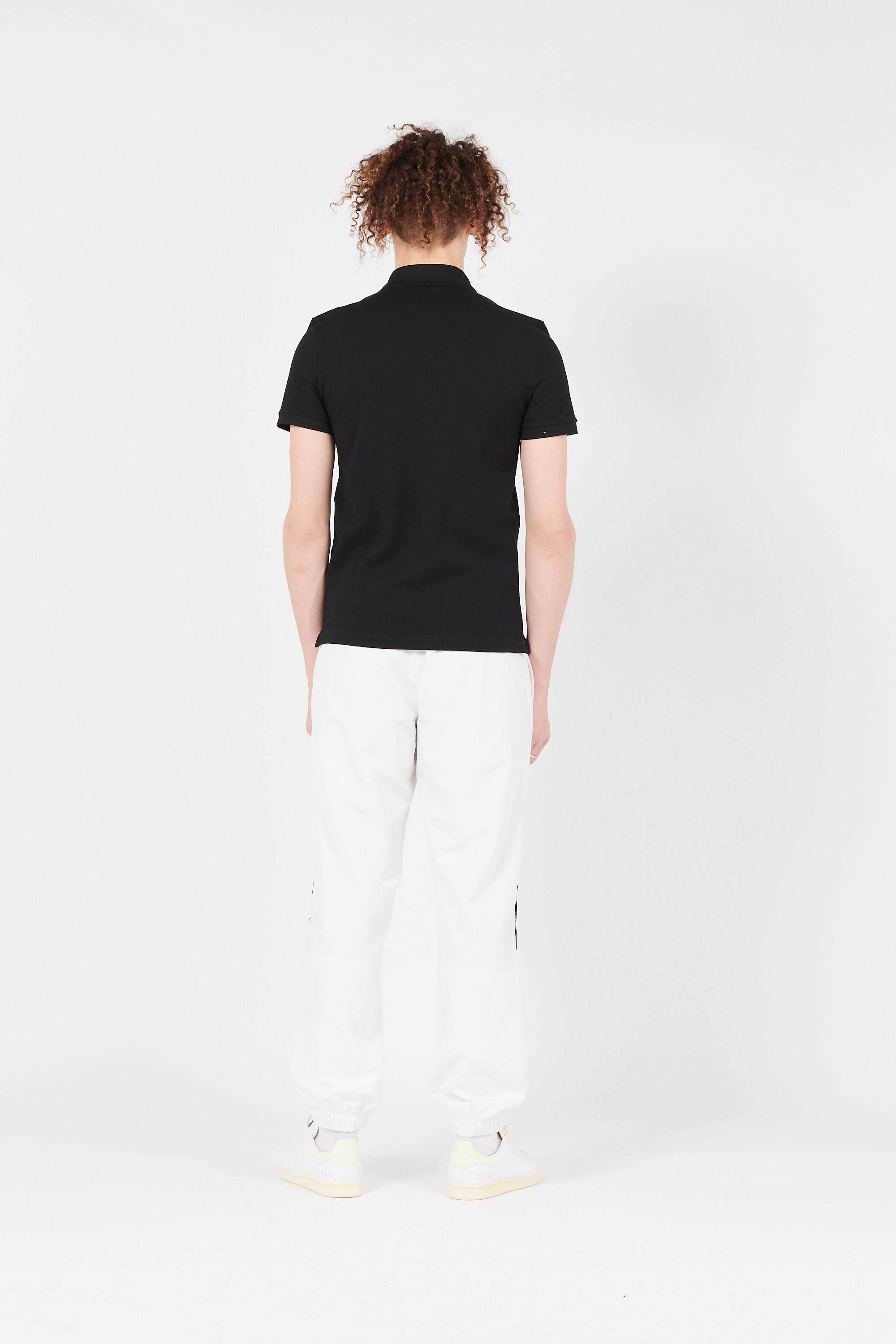 LACOSTE Polo slim-fit en coton Noir