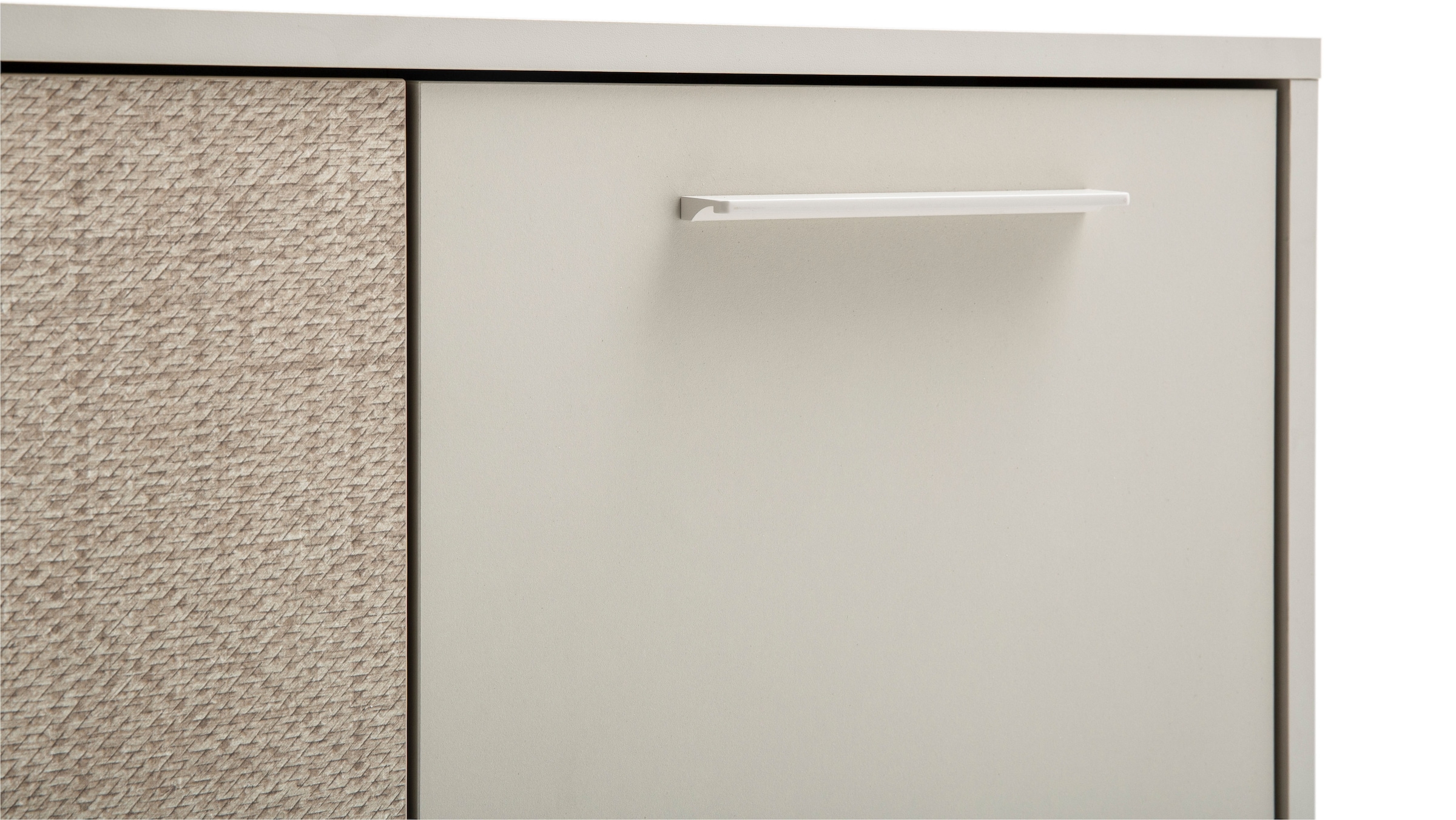 Schildmeyer Midischrank »Edno Highboard, Breite 59 cm« 1 Stk. tlg. Fronten in Canasta-Dekor mit Korbgeflecht-Design